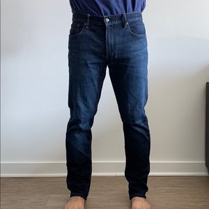 Uniqlo dark blue jeans
